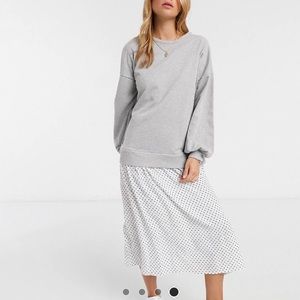 NWOT ASOS Sweater Midi Dress